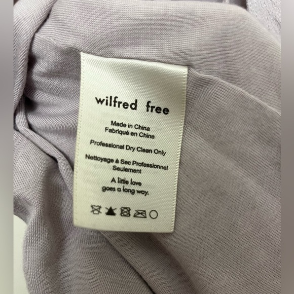 Aritzia - Wilfred Free Kempner Top in Lilac - Picture 5 of 12